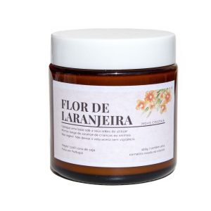 vela de soja flor de laranjeira