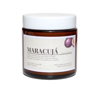 vela de soja de maracujá