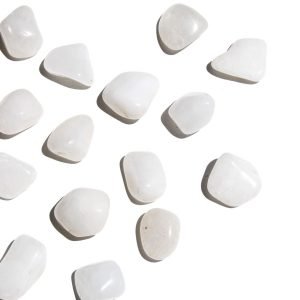 Quartzo Leitoso Rolado Médio