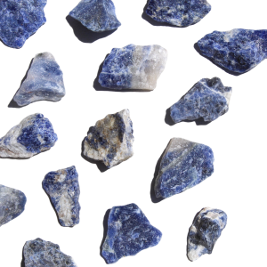 Sodalite em Bruto Pequena