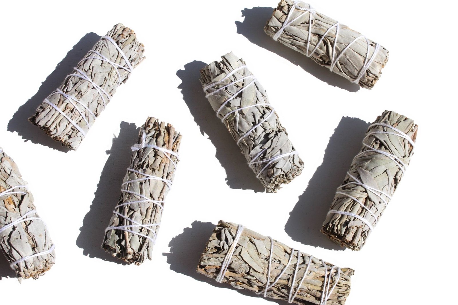 Tocha de Sálvia Branca da Califórnia (Pack de 3)