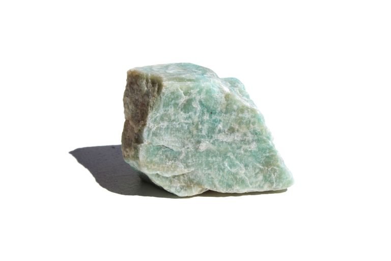 amazonite em bruto