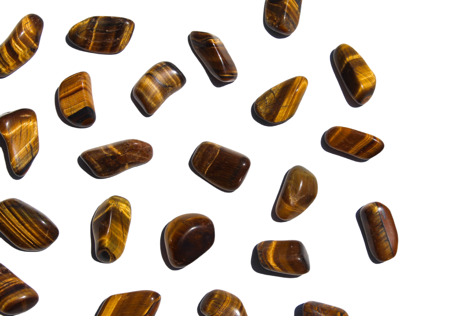 olho de tigre rolado