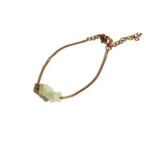Pulseira Theia Jade (Dourado/Prateado)