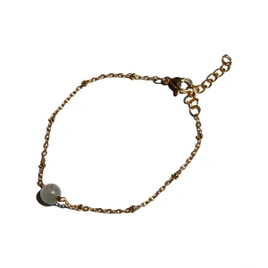 Pulseira Aedos Labradorite (Dourado/Prateado)