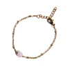 pulseira aedos quartzo rosa dourado 1