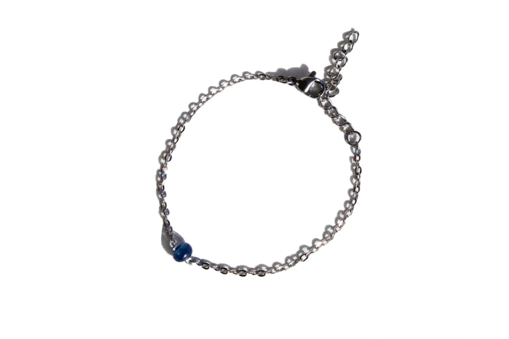 pulseira birthstone setembro safira prateada 1