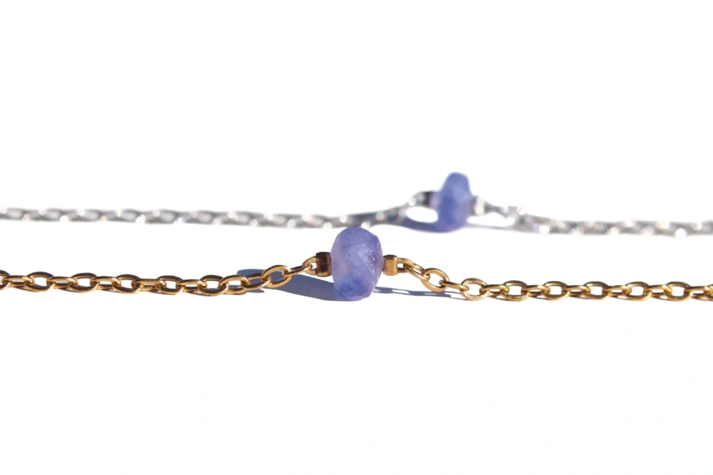 pulseiras birthstone com tanzanite pedra de nascimento do mes de dezembro