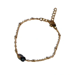 Pulseira Aedos Olho de Falcão (Dourado/Prateado)