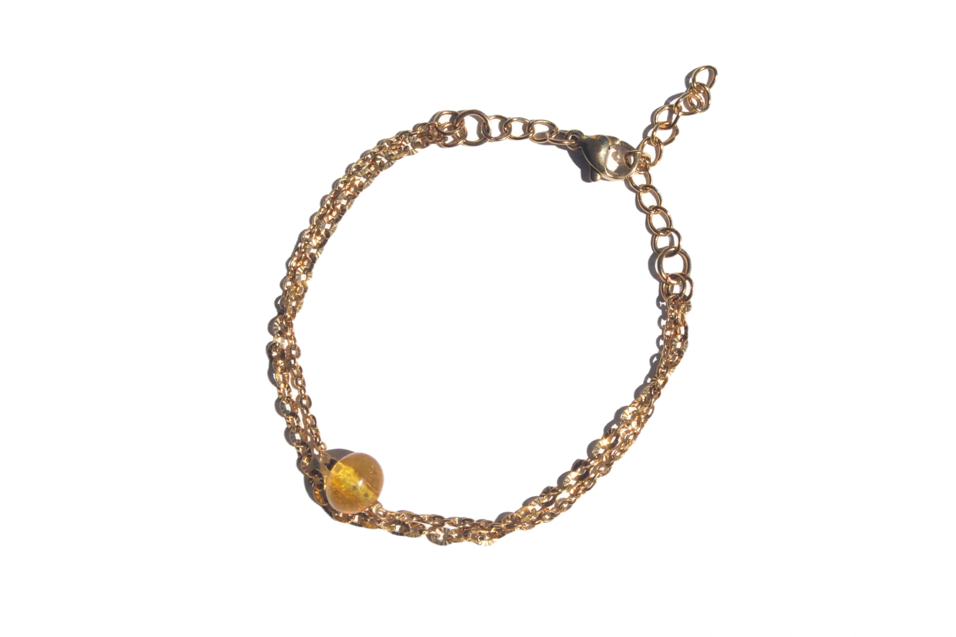 pulseira circe ambar dourada whisky3