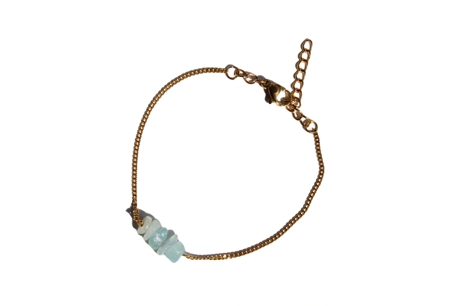 pulseira theia agua marinha dourada 1