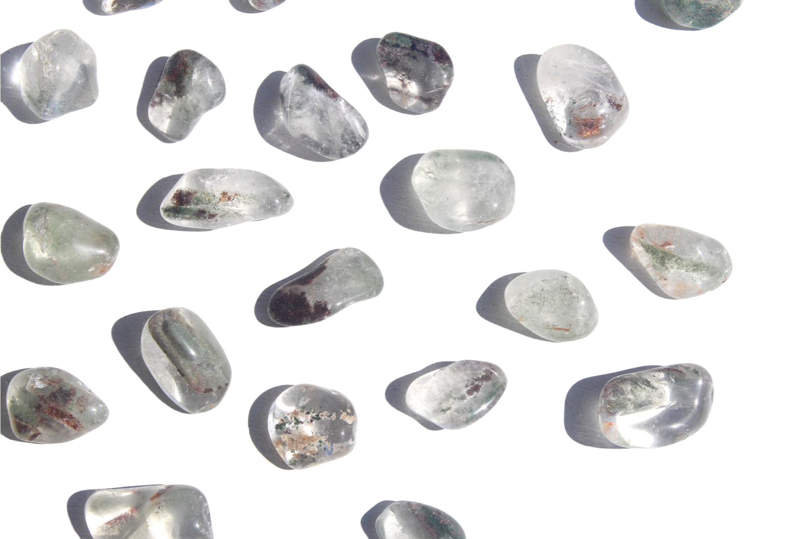 quartzo com lodolite rolado pequeno 1