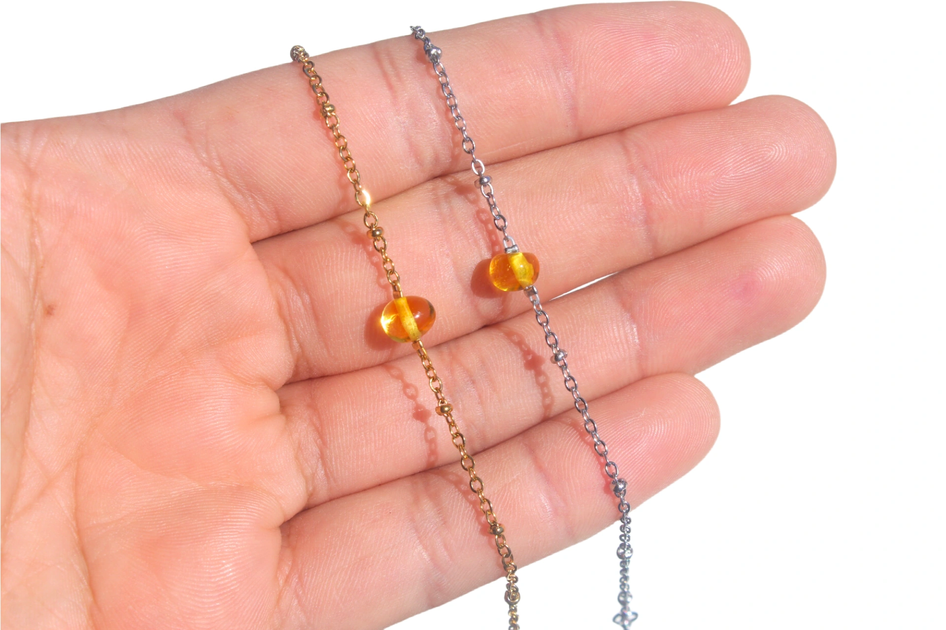 pulseira aedos ambar