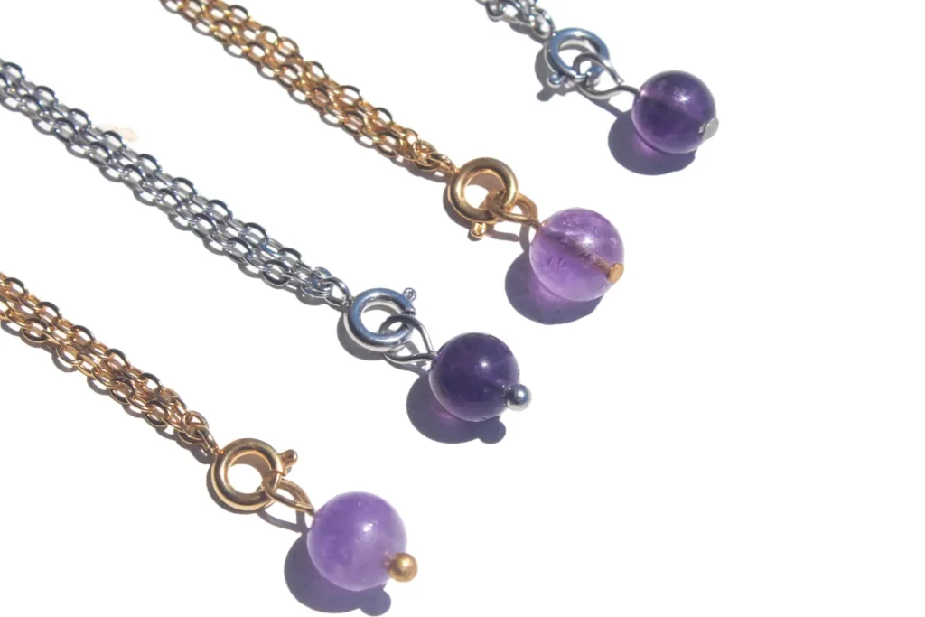 pingentes de ametista