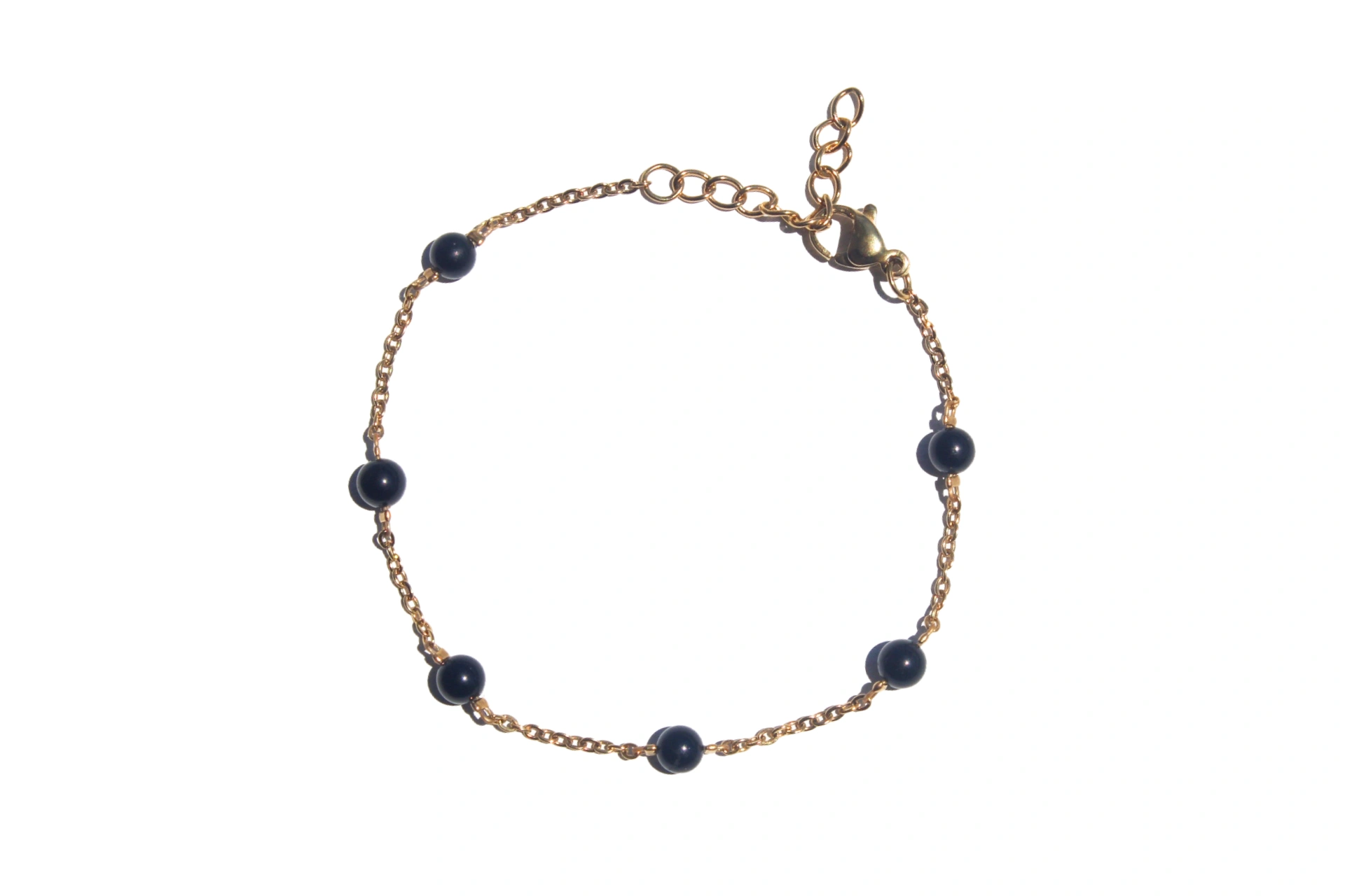 pulseira calliope turmalina negra dourado 1