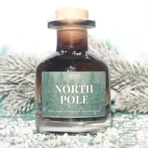 Difusor North Pole, com aroma de abeto, cedro e pinho – Edição Limitada de Natal da MOHS Cristais